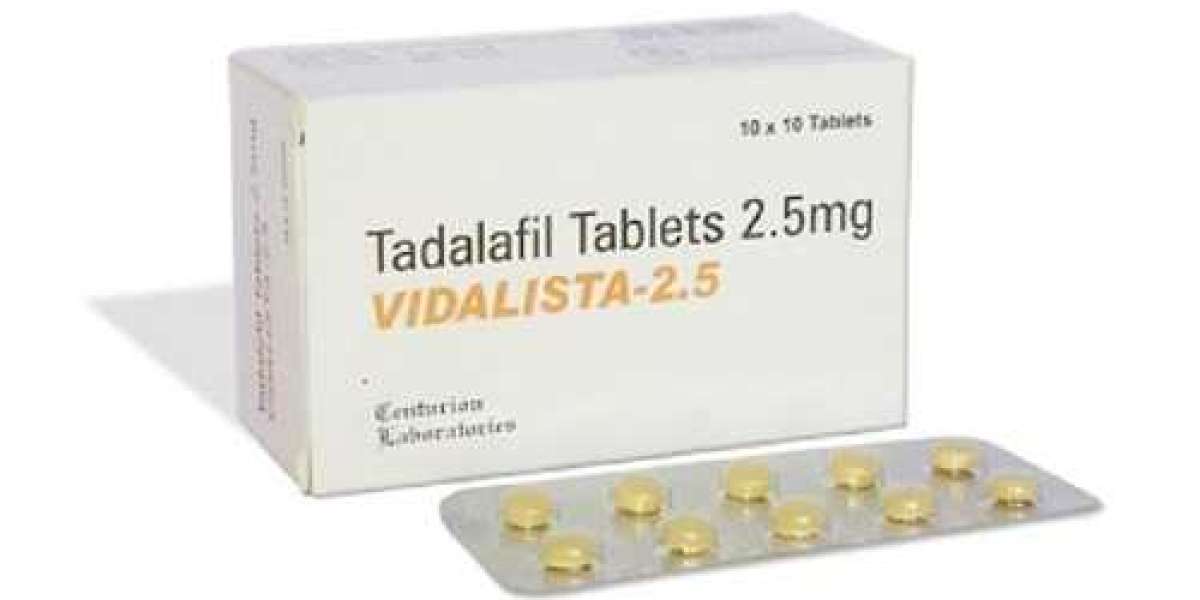 Try Vidalista 2.5 To Ease Your ED Symptoms