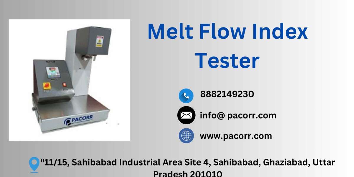 How to Achieve Consistent Results with Pacorr’s Melt Flow Index Tester: A Manufacturer’s Guide