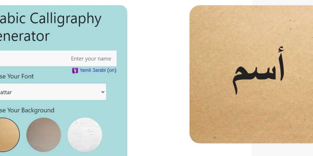 How Does the Arabic Calligraphy Generator Enhance Artistic Expression?