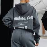 white fox hoodie